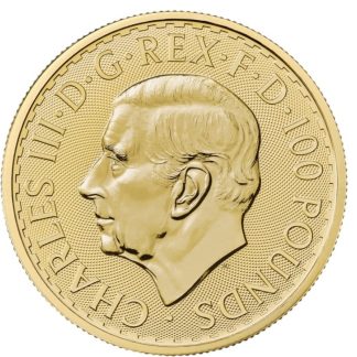 2025 King Charles III Britannia One Ounce Gold Coin