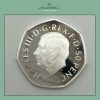 2022 Proof 50p Silver Coin Her Majesty Queen Elizabeth II Memorial - Image 3