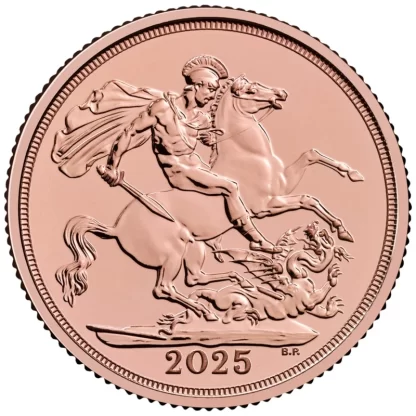 2025 Gold Sovereign Coin - King Charles III - Image 2