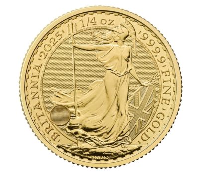 2025 Quarter Ounce Britannia Gold Coin - King Charles III - Image 2