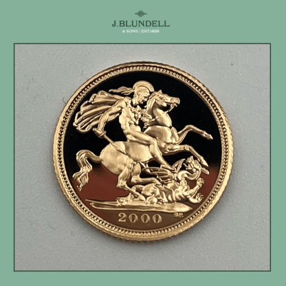 2000 Gold Half Sovereign - Image 3