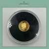 2018 Sapphire Coronation Jubilee Gold Quarter Sovereign - Image 2