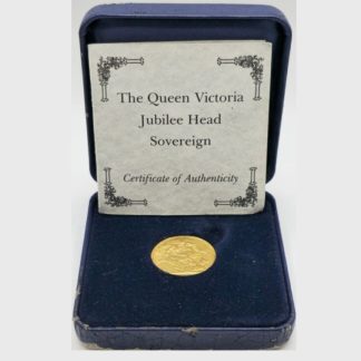 1891 Jubilee Head Gold Sovereign