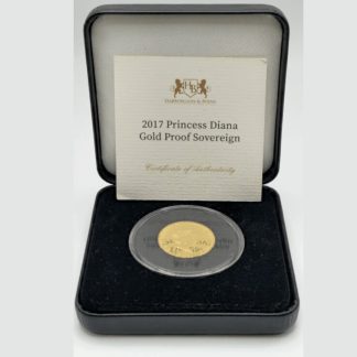 2017 Princess Diana Gold Proof Sovereign