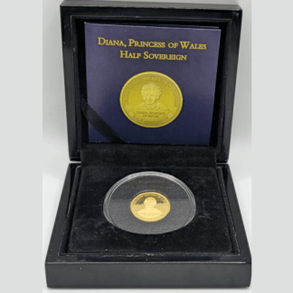 Diana Princess of Wales 2007 Proof Half Sovereign