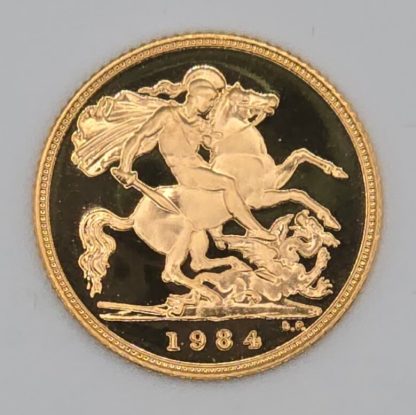 1984 Half Sovereign - Image 5