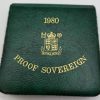 1980 Proof Gold Sovereign  - Image 2