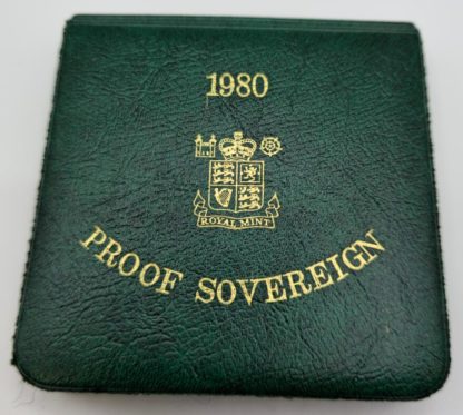 1980 Proof Gold Sovereign  - Image 2
