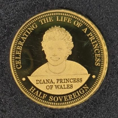 Diana Princess of Wales 2007 Half Sovereign - Image 5