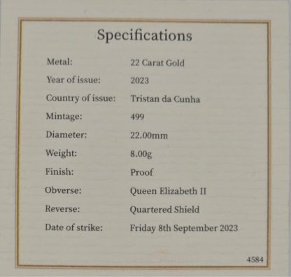 2023 Queen Elizabeth II Memorial Gold Proof Coin - Image 5