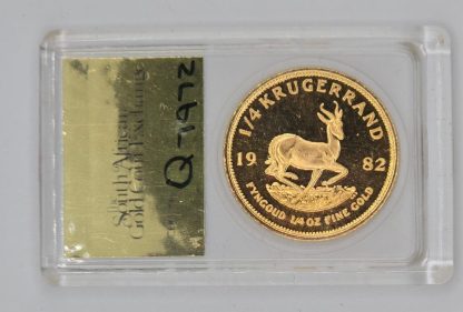 1982 One Quarter Krugerrrand - Image 3