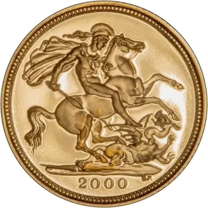 Queen Elizabeth II Half Sovereign (Mixed Years) - Image 2