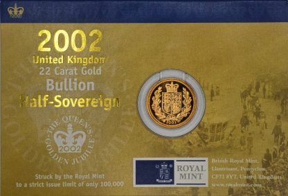 2002 Half Sovereign - Image 2