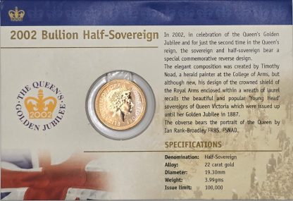2002 Half Sovereign