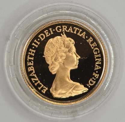 1982 Gold Sovereign - Image 3
