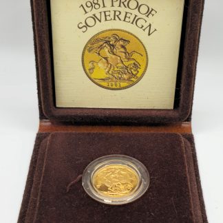 1981 Gold Sovereign