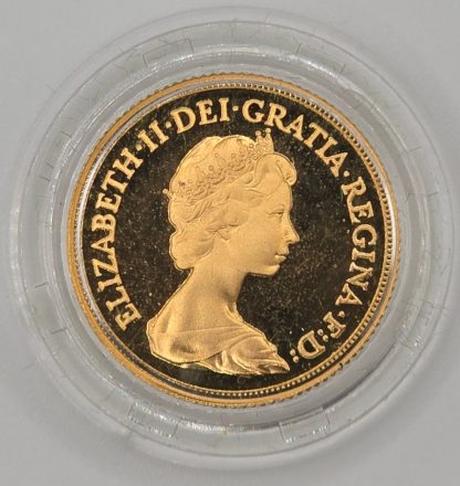 1980 Gold Sovereign - Image 3