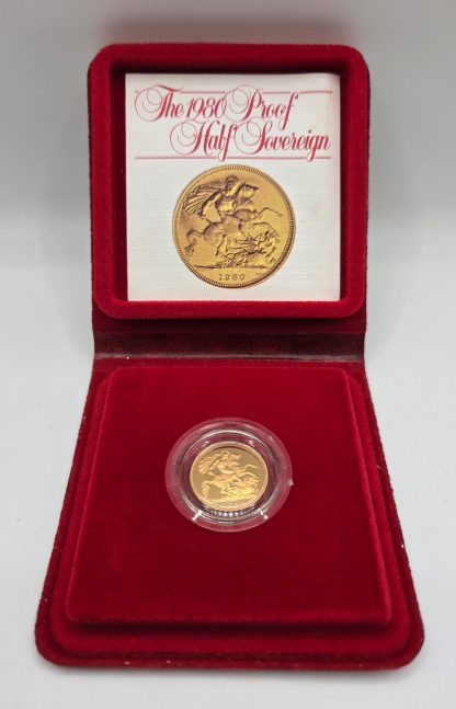 1980 Half Gold Sovereign