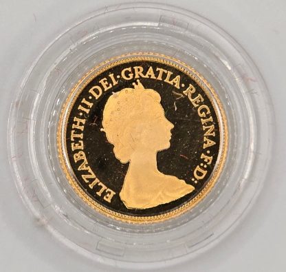 1980 Half Gold Sovereign - Image 3