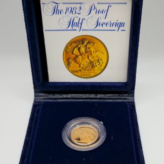 1982 Half Gold Sovereign