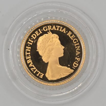 1982 Half Gold Sovereign - Image 3