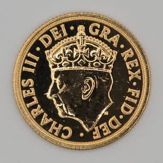 2023 King Charles Coronation Gold Sovereign
