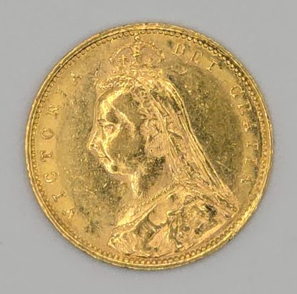 Queen Victoria Jubilee Head Shield Back Half Sovereign (Mixed Years)