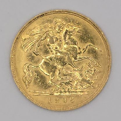 King Edward VII Half Sovereign (Mixed Years) - Image 2