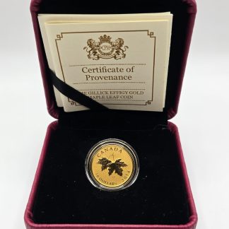 2014 $10 Pure Gold coin Maple