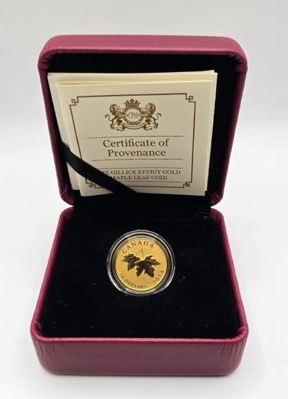 2014 $10 Pure Gold coin Maple