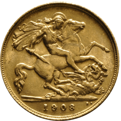 King Edward VII Half Sovereign (Mixed Years) - Image 2