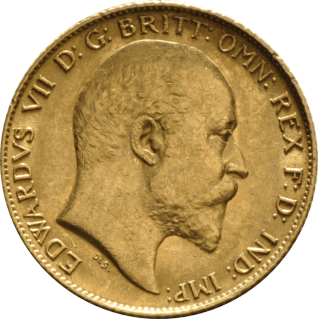 King Edward VII Half Sovereign (Mixed Years)