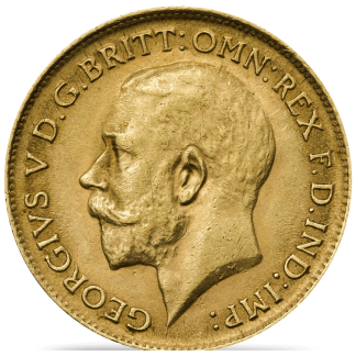 King George Half V Sovereign (Mixed Years)