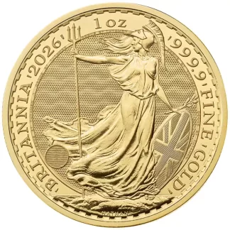 2026 King Charles III Britannia 1oz Gold Coin