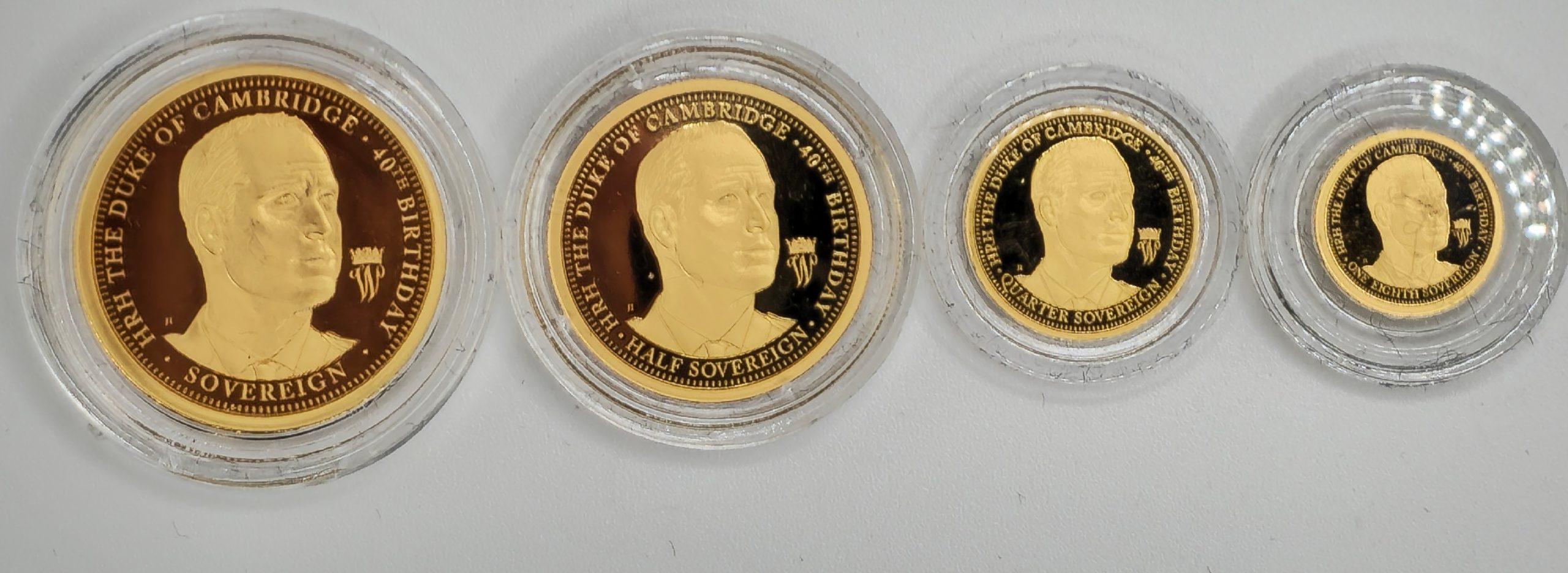 2022 Prince William 40th Birthday Gold Sovereign Deluxe Set - Image 4