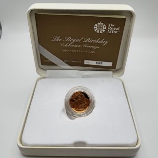 2016 The Royal Birthday Sovereign