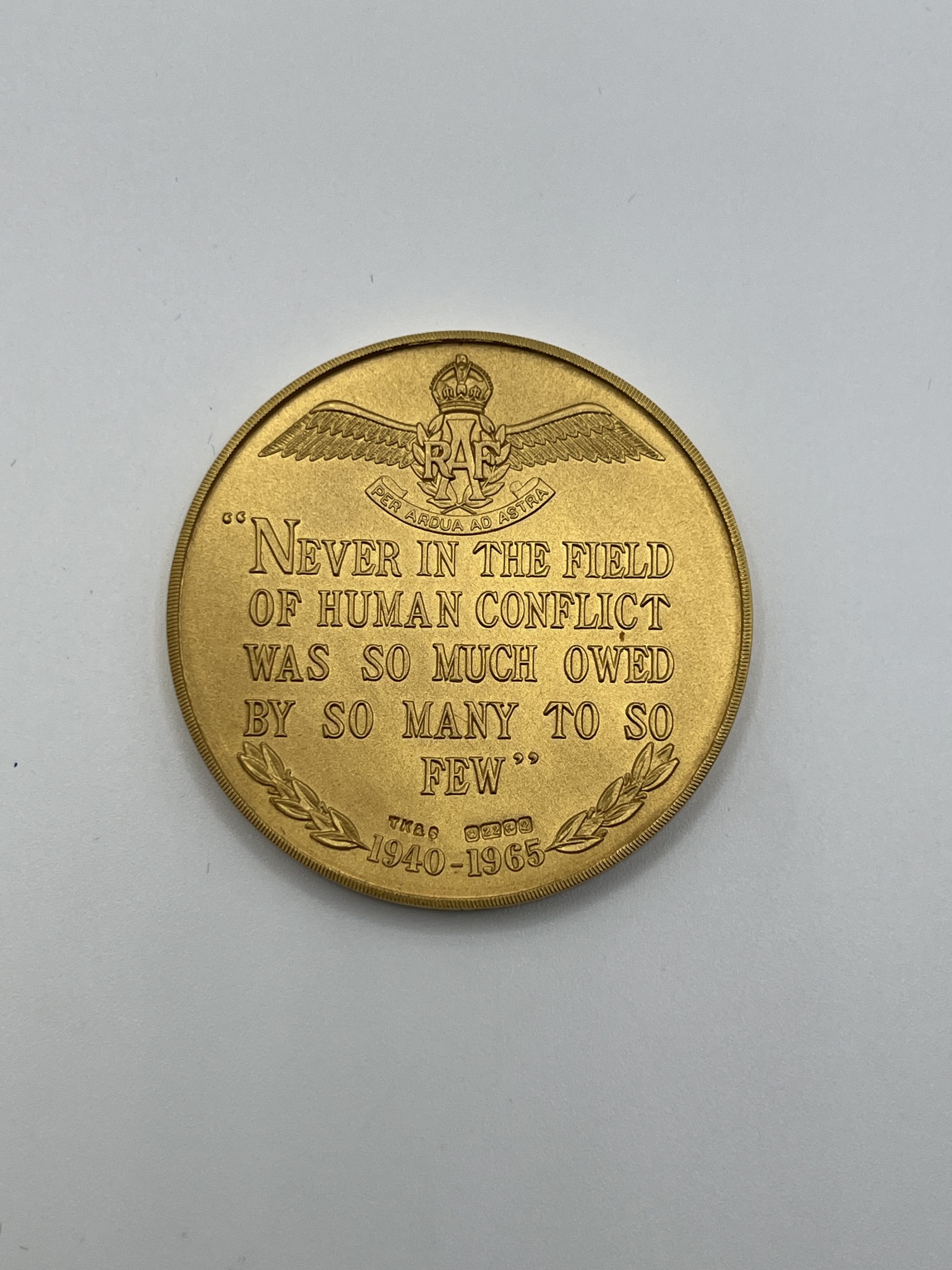 The Battle of Britain Gold Medal - Image 4